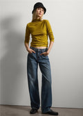 Düz Denim Kot