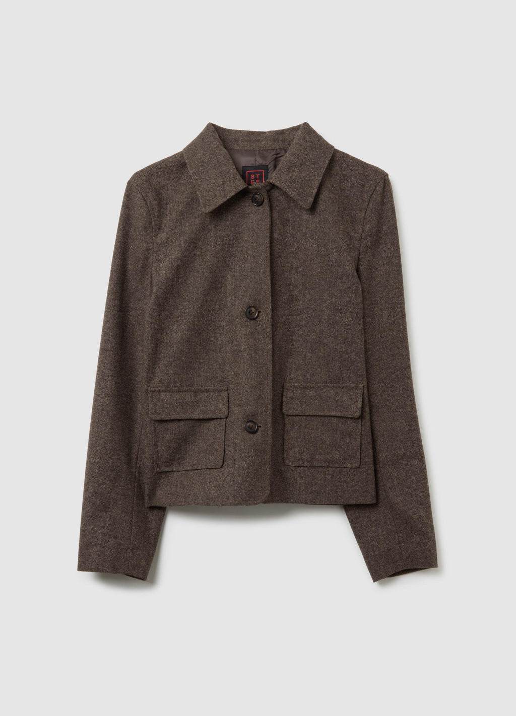 Düz Kesim Blazer Ceket