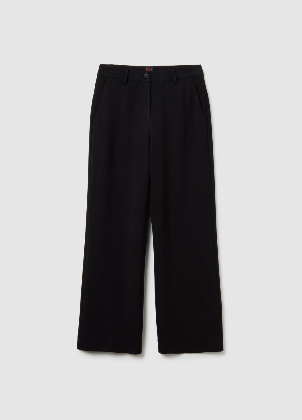 Düz Paçalı Streç Kumaş Pantolon