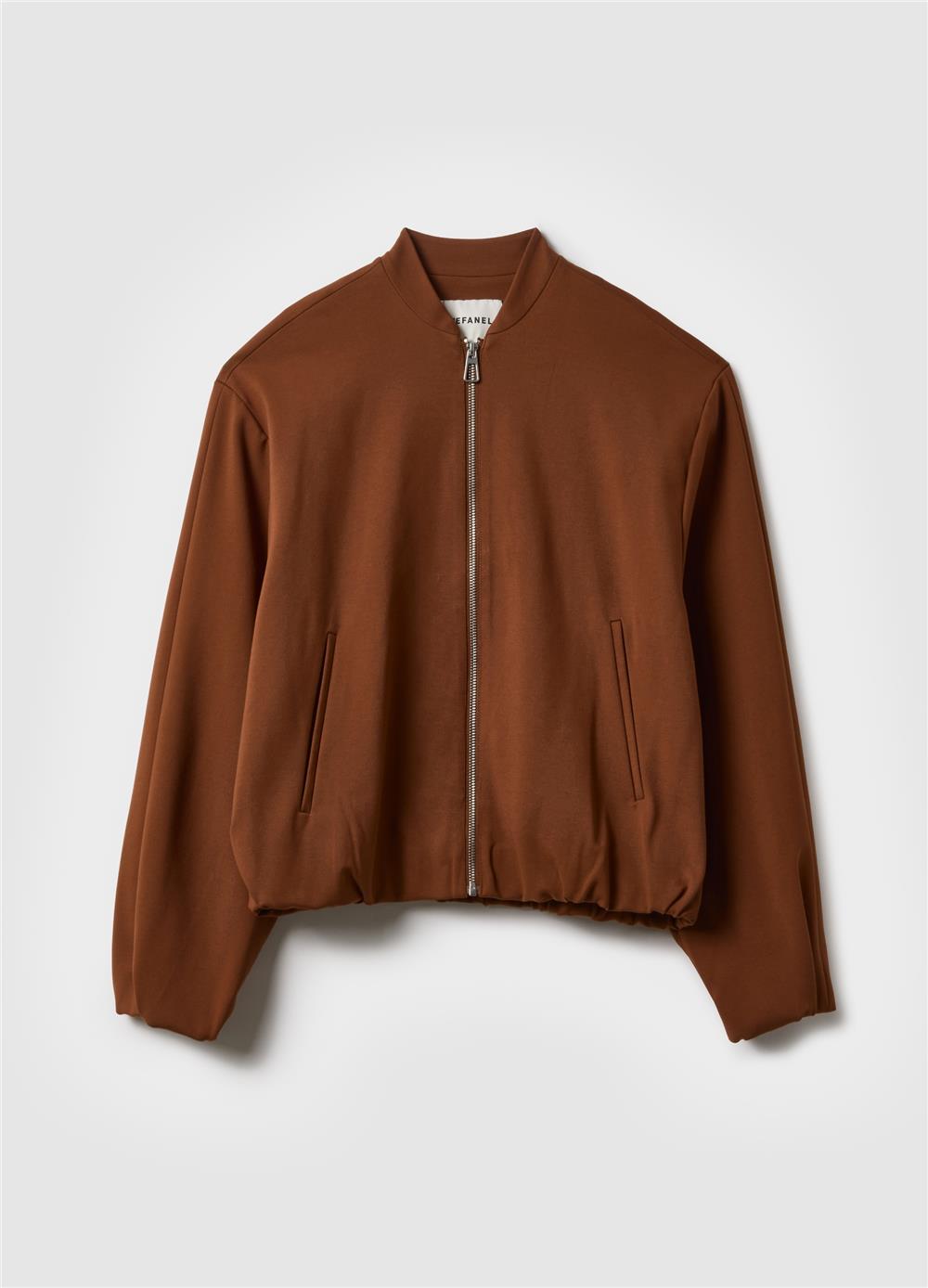 Kahverengi Viskon Regular Fit Blazer