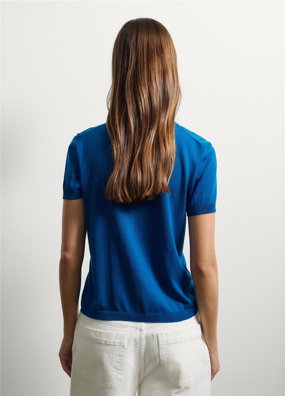 Mavi Normal Kesim Liyosel Polo